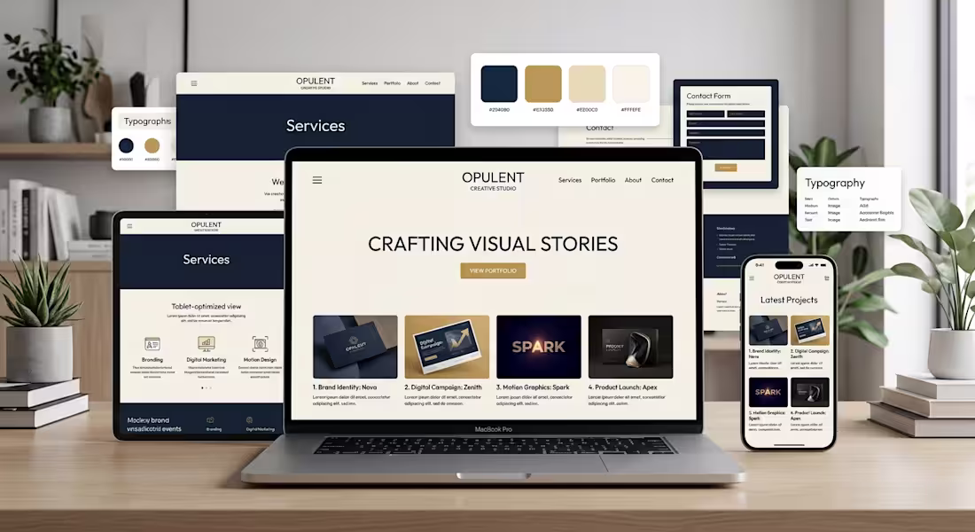Cover image for web design by Ahmad Amir