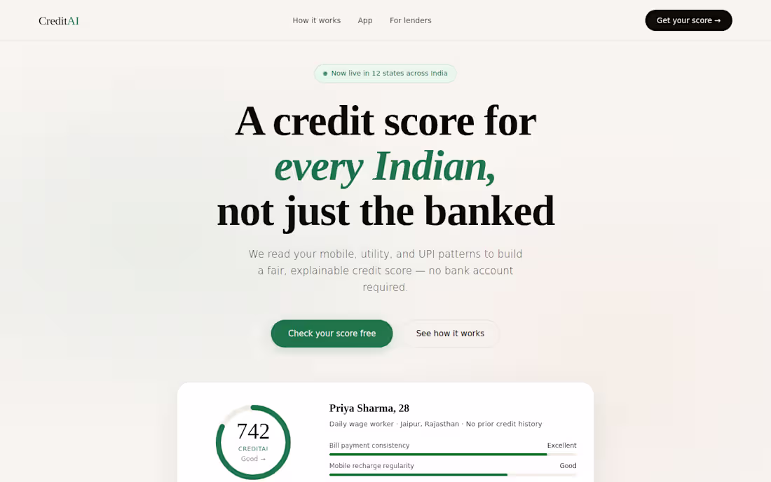 Cover image for Landing page design & build