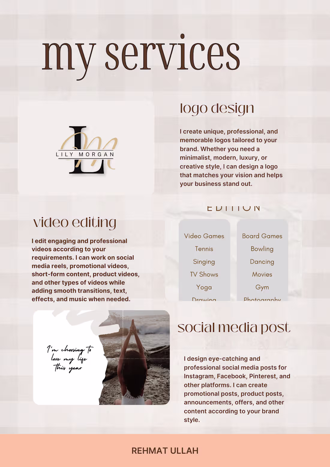 Cover image for I provide creative and professional
