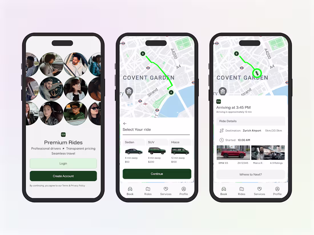 Cover image for LimoX - Premium Ride-Hailing App