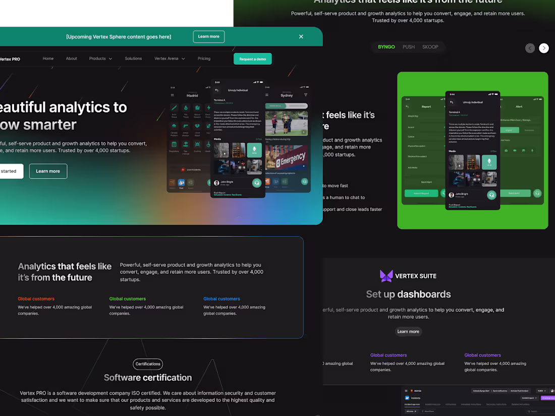 Cover image for Vertex Website Development