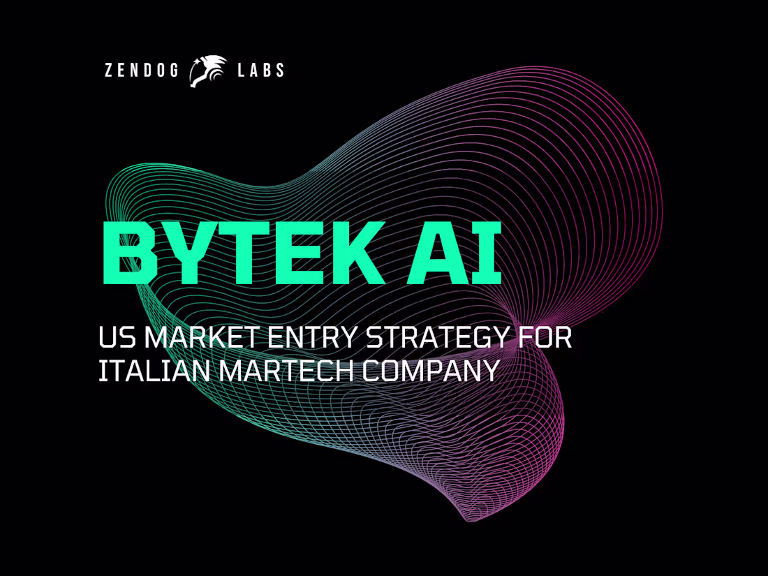 Cover image for Taking ByTek to the US: Market Entry Strategy and Execution