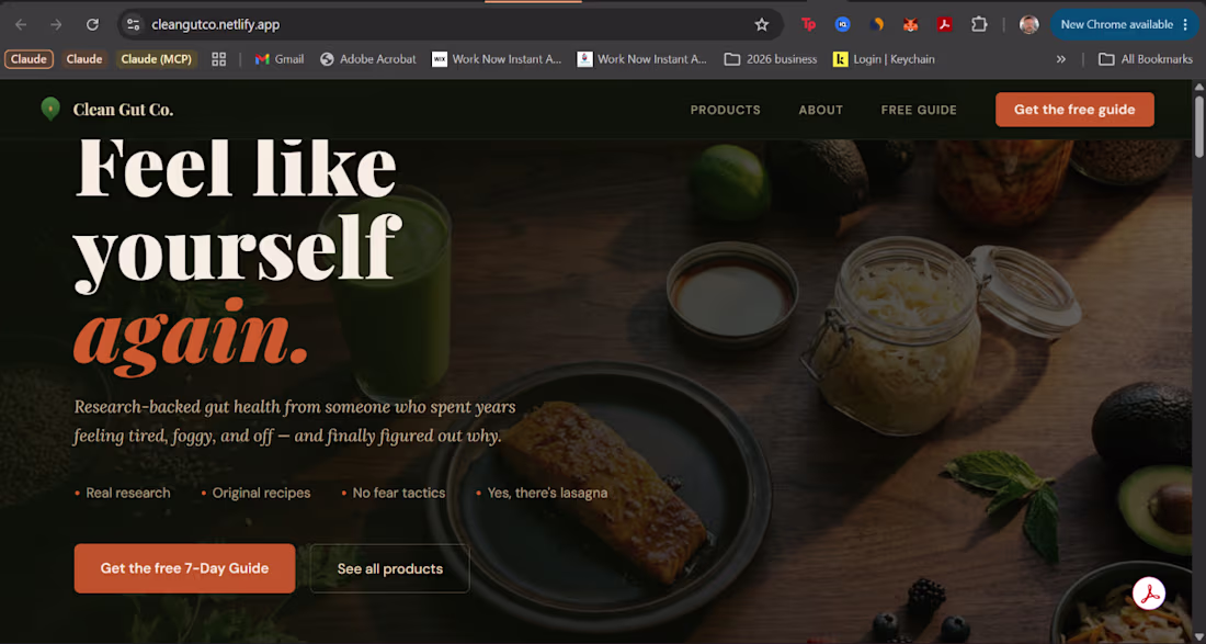 Cover image for Clean Gut Co. — Full