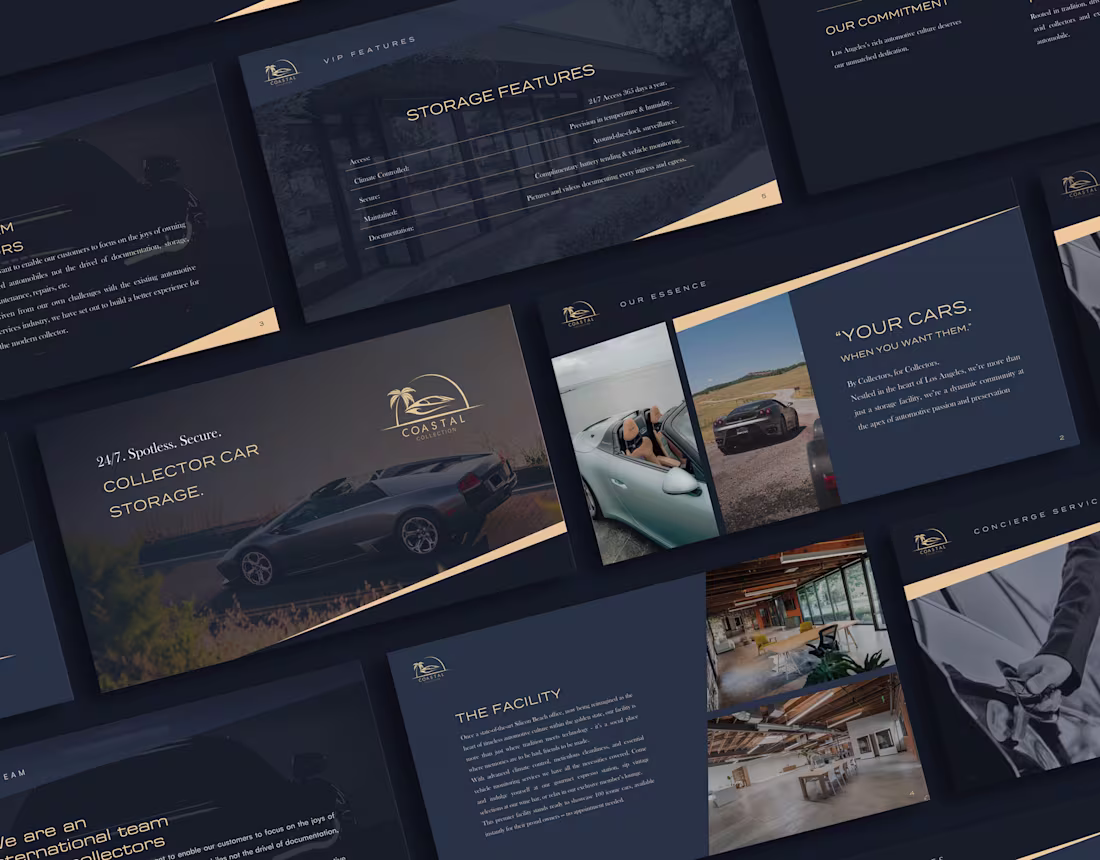 Cover image for Business presentation for Coastal Collection