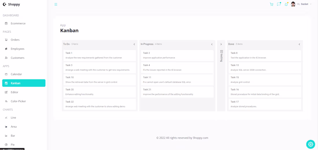 Cover image for Here is an e-commerce admin