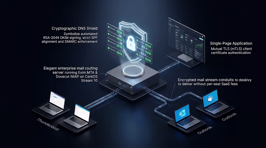 Cover image for Sovereign Enterprise Mail Server & exu Suite Deployment