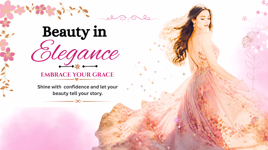 Cover image for Elegant beauty clothing with a