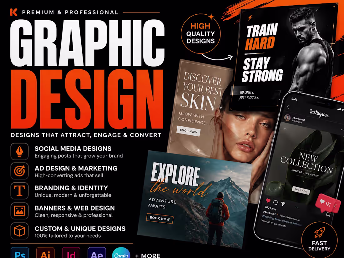 Cover image for Graphic Design Media Social
