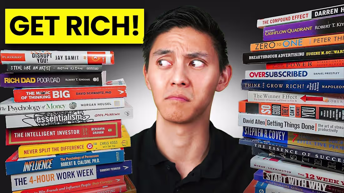 Cover image for The BEST Books to read if you want to GET RICH! (Tier List)