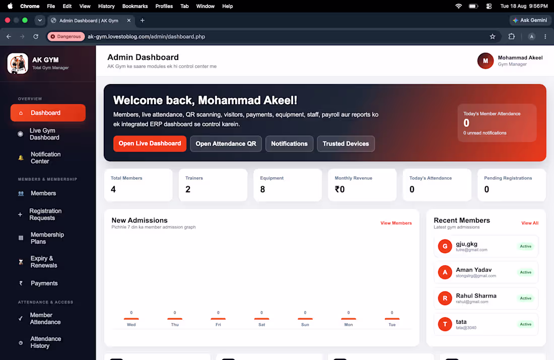 Cover image for Developed a responsive and user-friendly