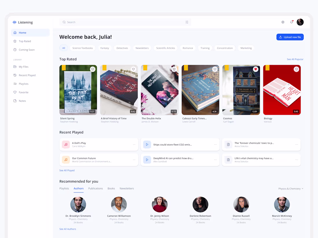 Cover image for 🚀 Modern Learning Platform Dashboard