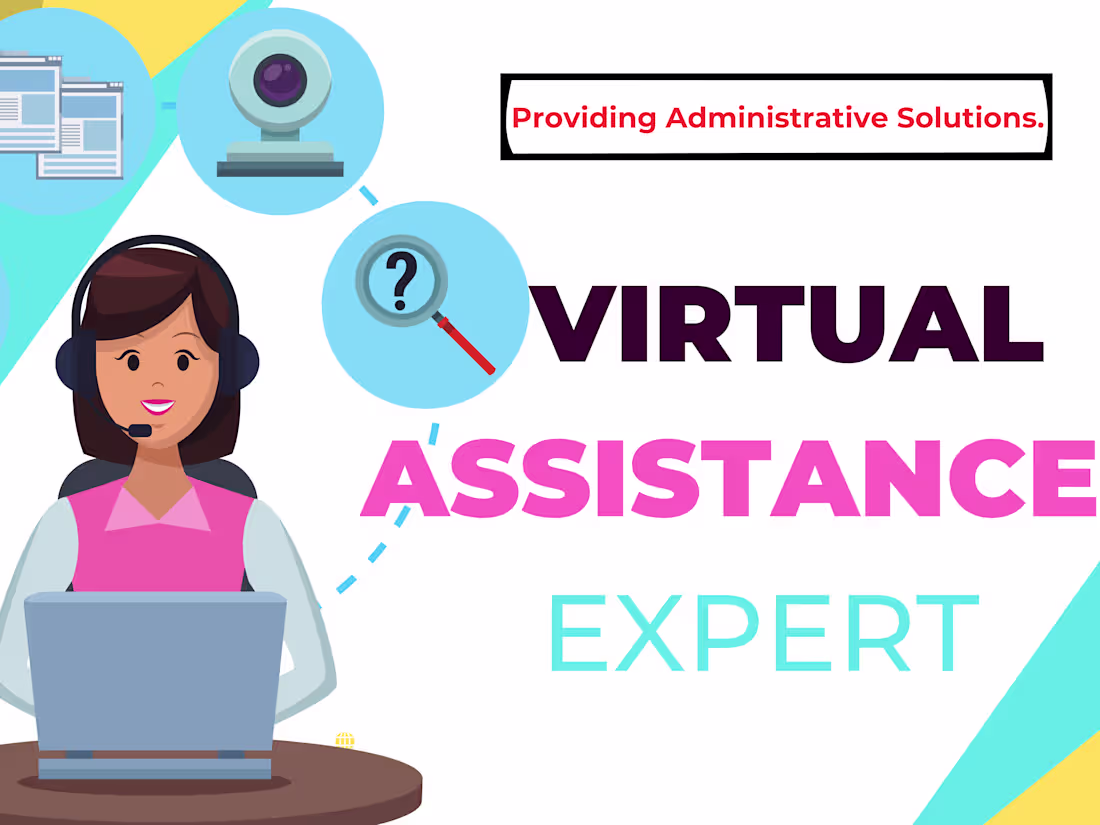 Cover image for Let me be your freelance virtual assistant