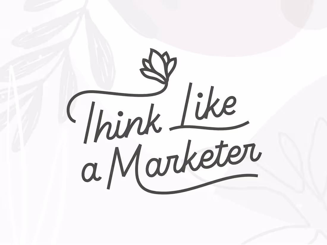 Cover image for Think Like a Marketer