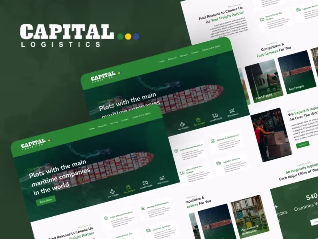 Cover image for Logistic - Capital Log