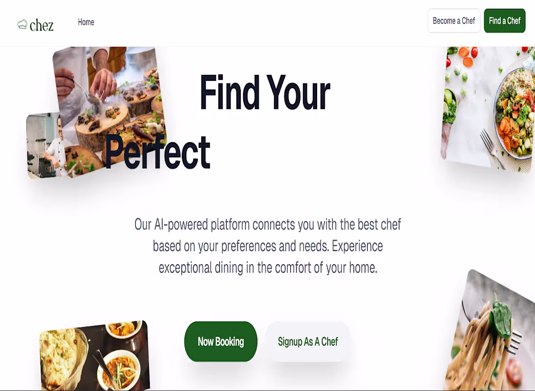 Cover image for Chez platform connects you with