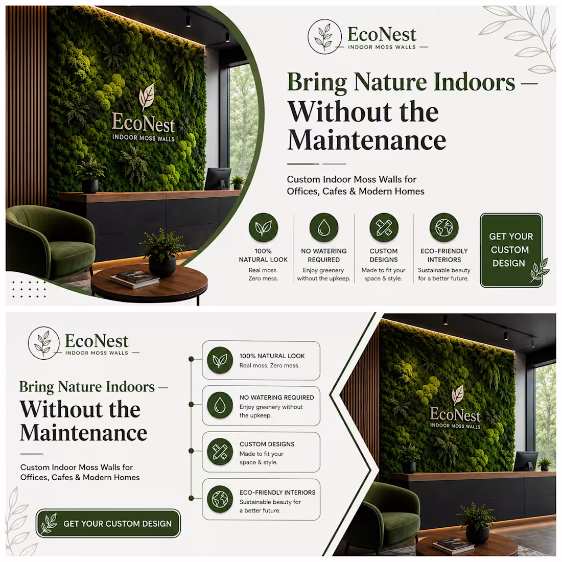 Cover image for Designed a modern promotional landing