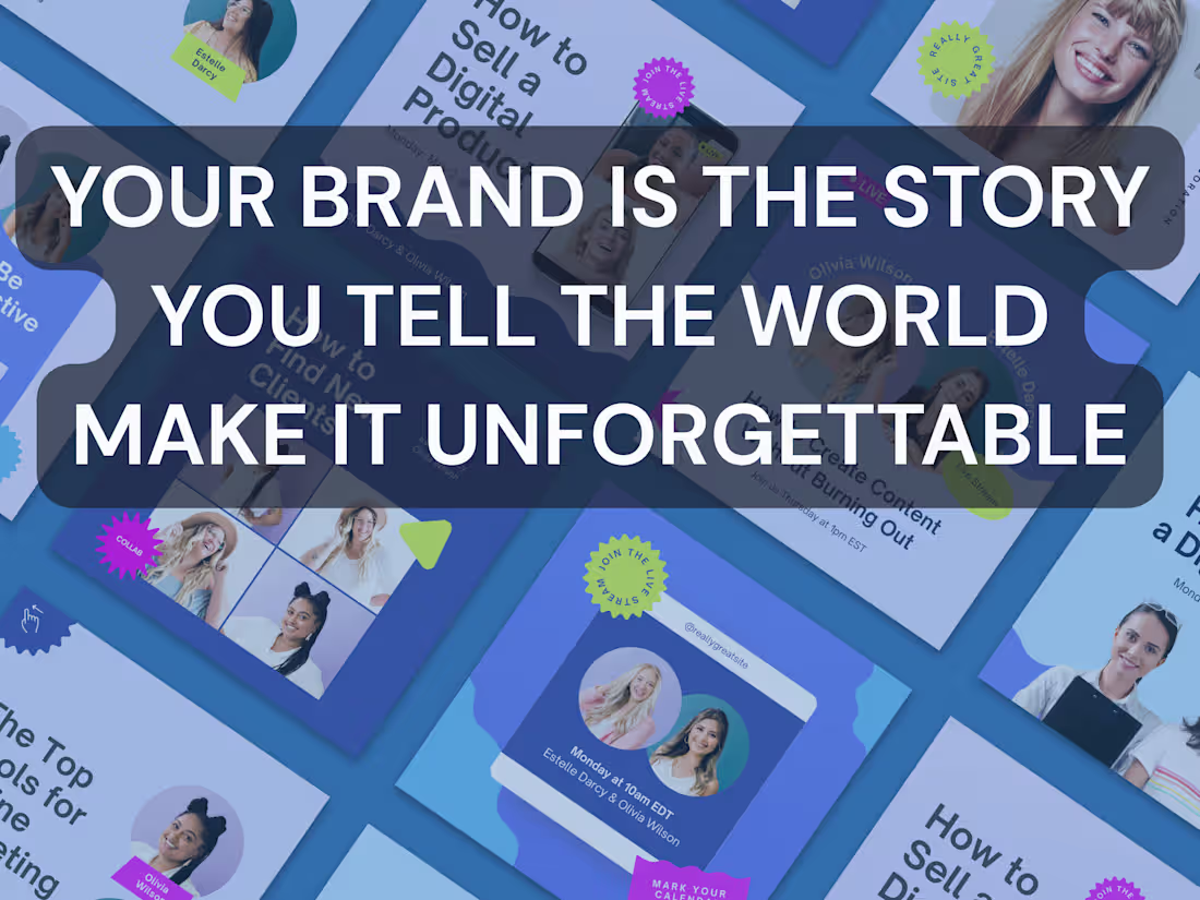 Cover image for Brand Identity + Social Kit