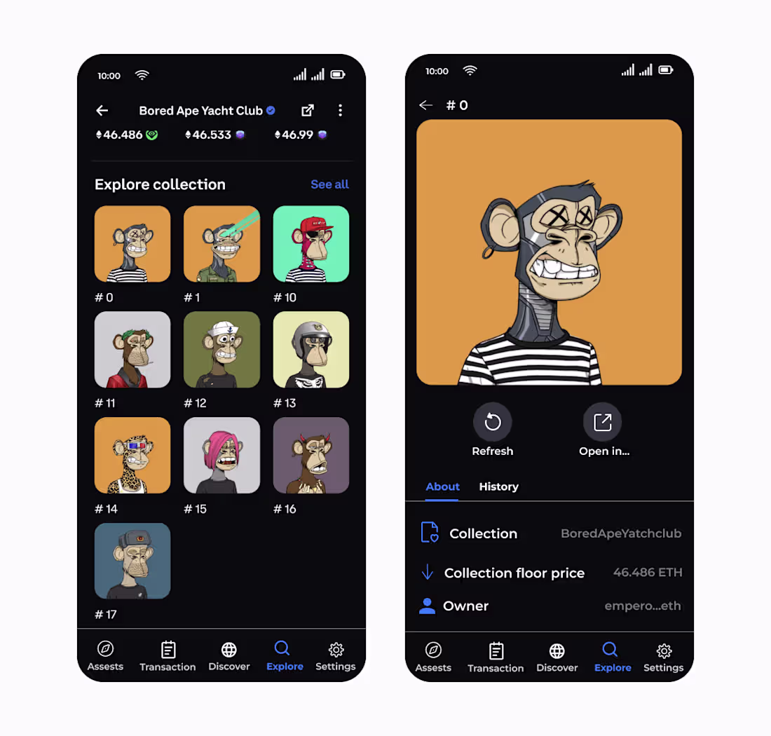 Cover image for NFT Crypto App