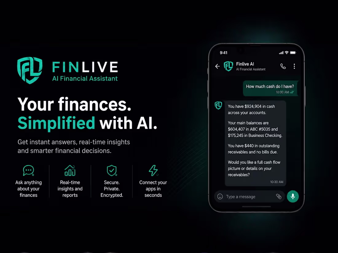 Cover image for Finlive AI – Modern AI