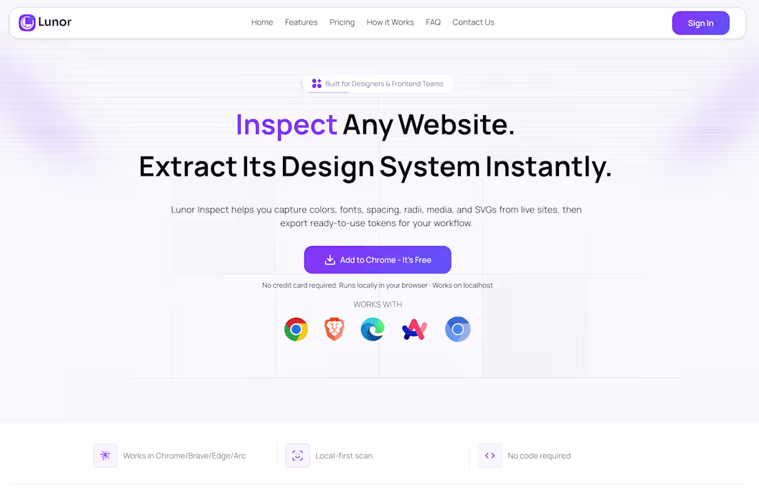 Cover image for Chrome extension for designers and