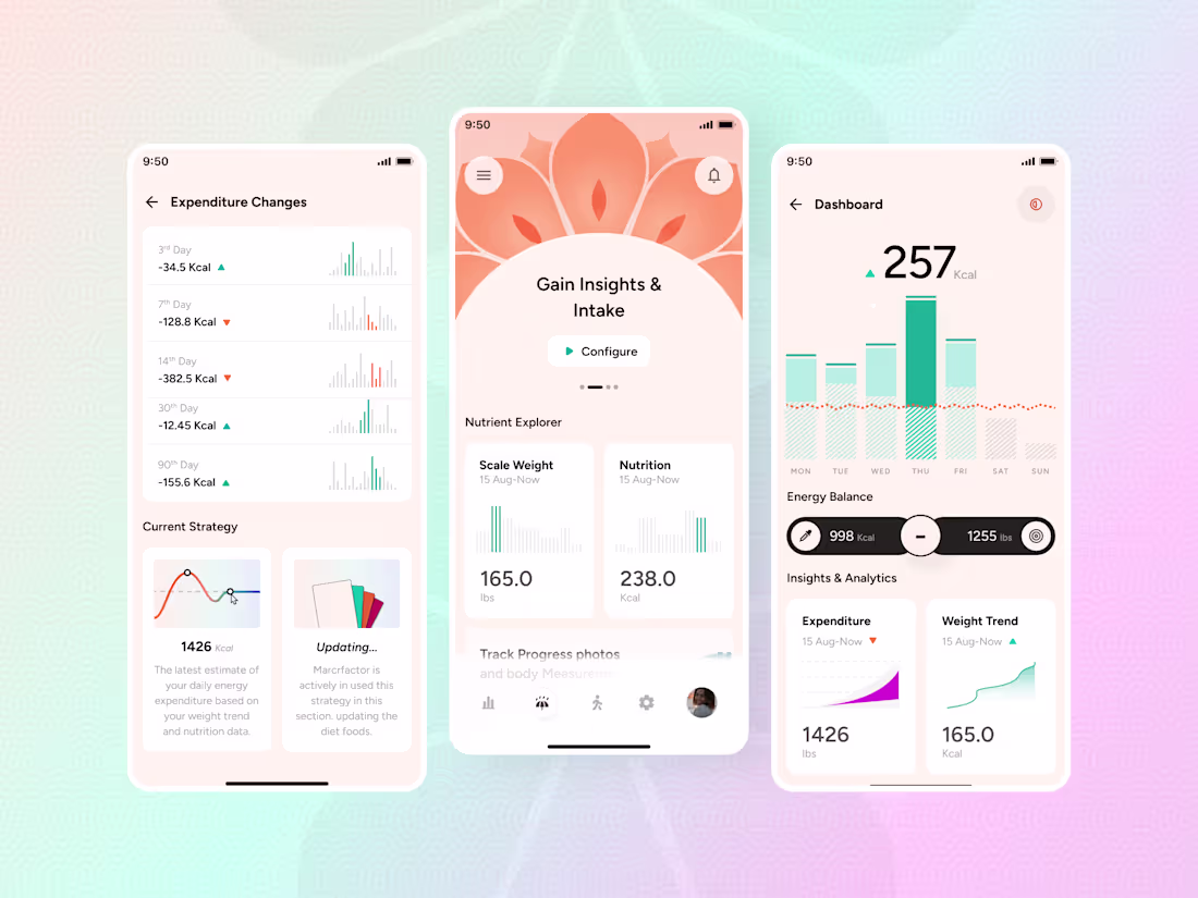 Cover image for NutriFlow Health App Design Project