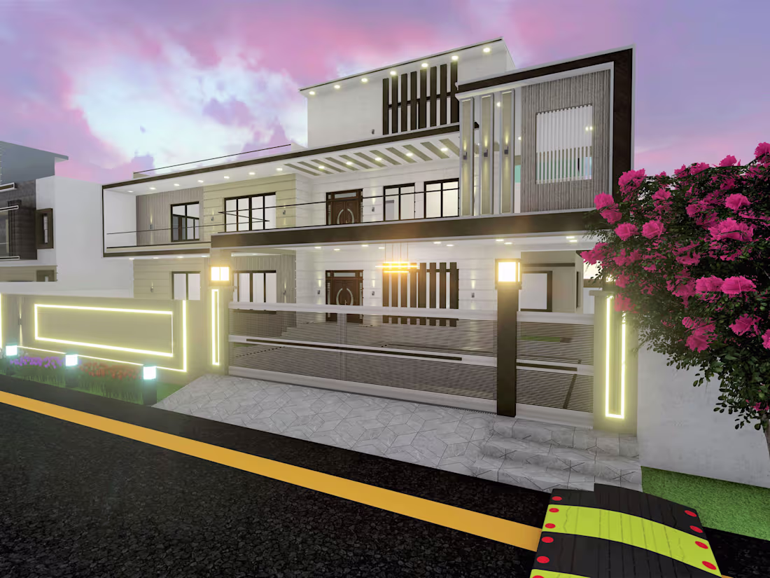 Cover image for A House Exterior Design