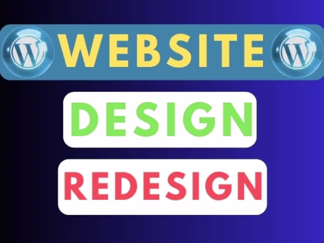Cover image for I Will develop Your Website In Wordpress