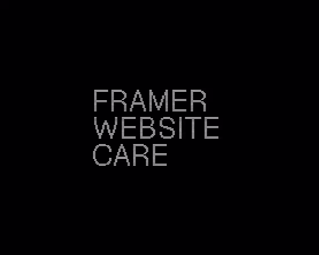 Cover image for WEBSITE CARE