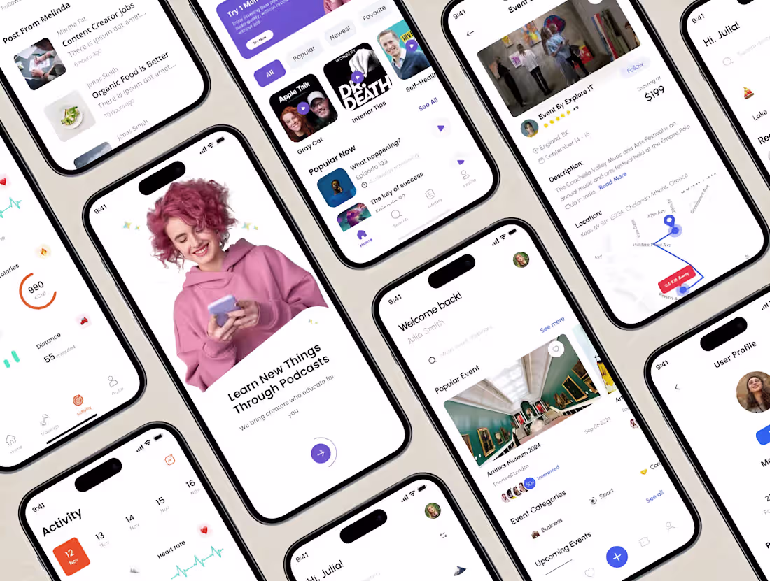 Cover image for Figma Mobile App Design