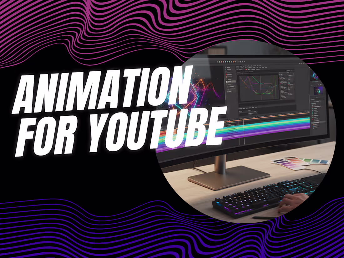 Cover image for Motion graphic for a youtube video