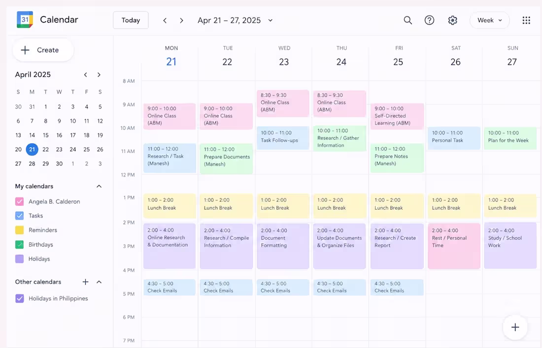 Cover image for Calendar Management & Scheduling🙌 
Created