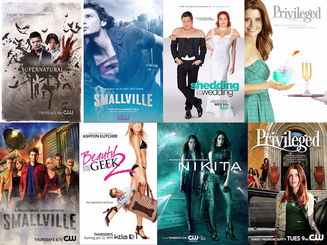 Cover image for Various TV Posters / Key Art for CW