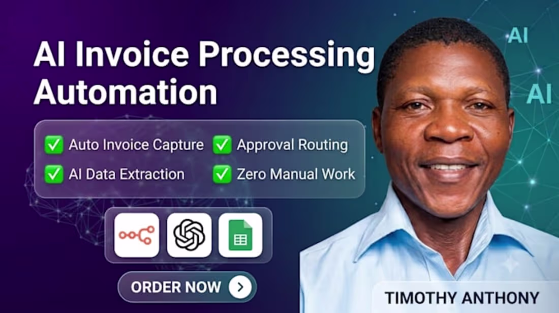 Cover image for Automated Invoice Processing and Approval Workflow