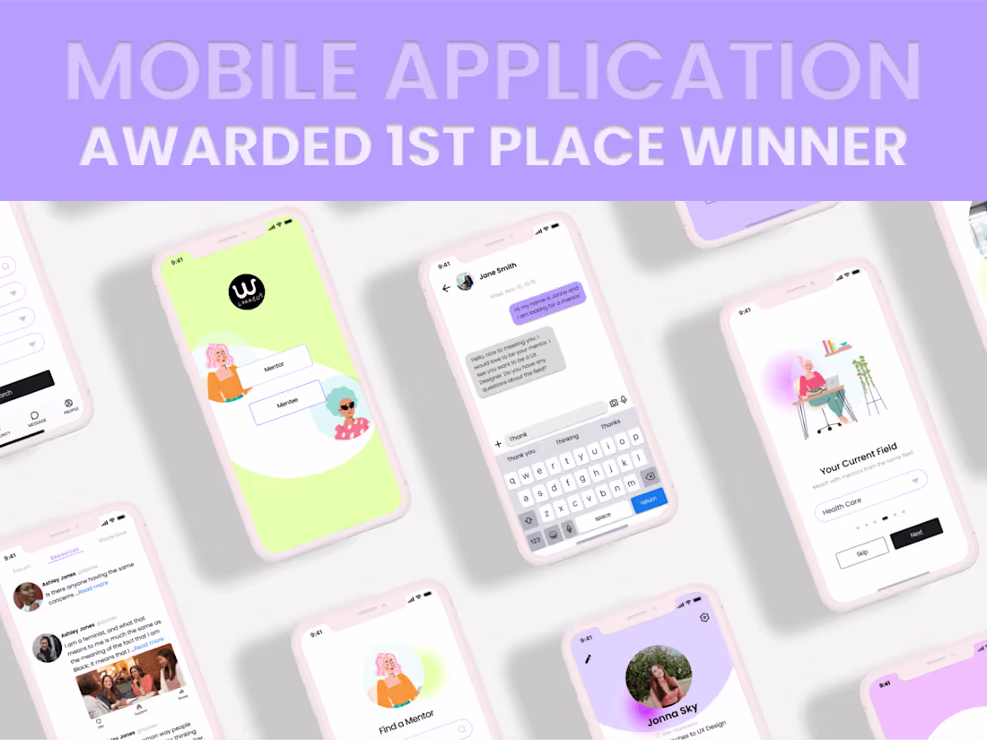 Cover image for Women Connect - Mobile Application