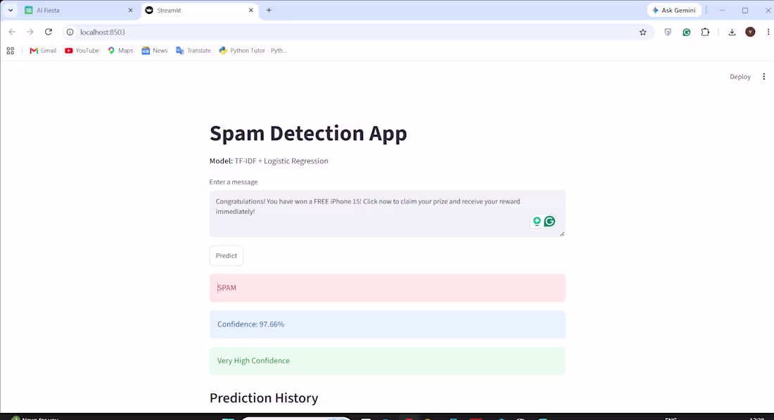 Cover image for Built a machine learning application
