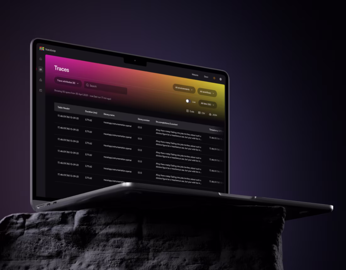 Cover image for Traceloop: Developers Tool