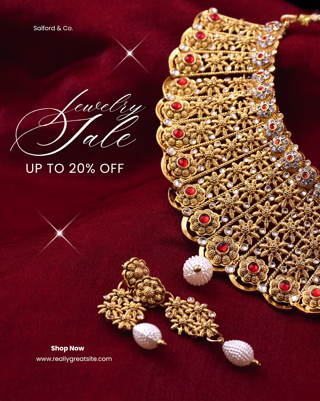 Cover image for Luxury Jewelry Campaign – Visual Design
