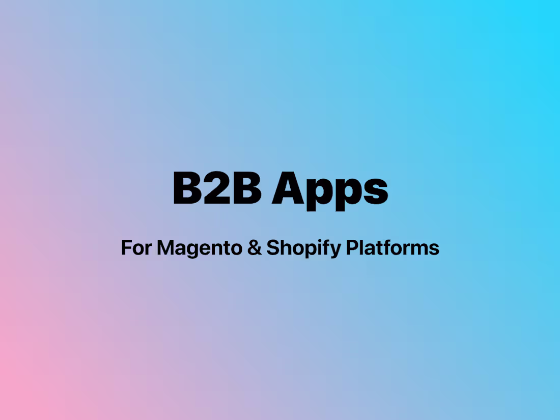Cover image for Advanced B2B Software Solutions for Entrepreneurs & eCommerce