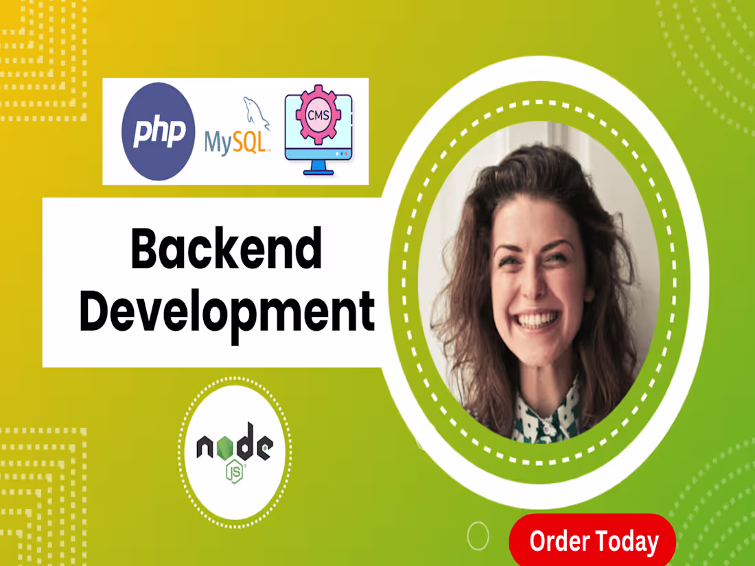 Cover image for Backend Web Developer