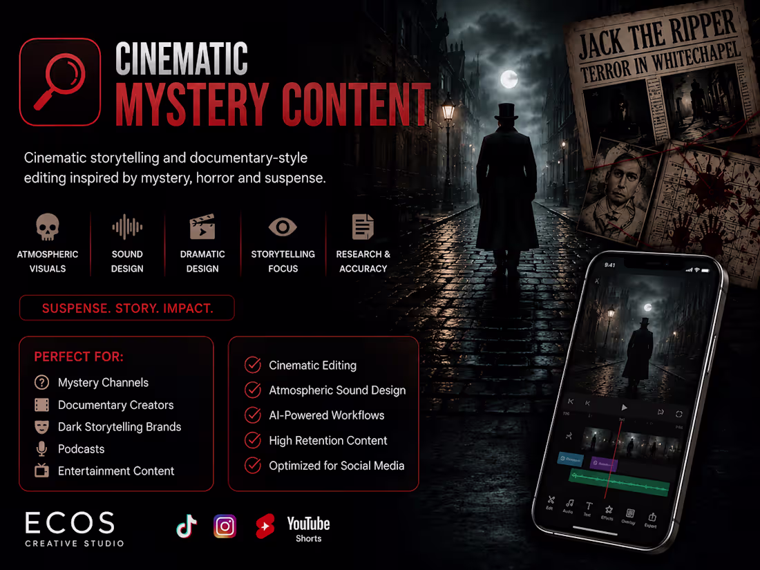 Cover image for  🎬 3 Cinematic Mystery Reels