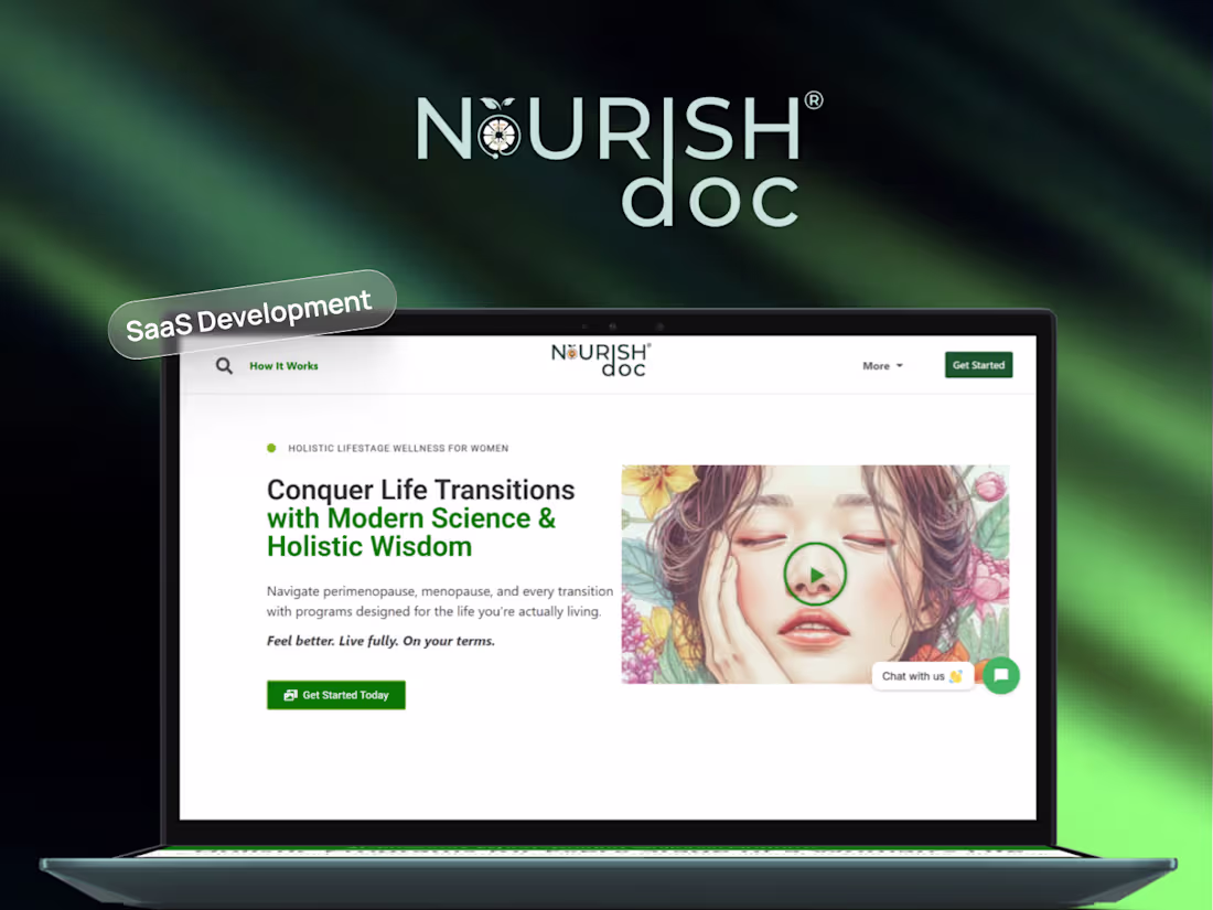 Cover image for NourishDoc: Holistic Wellness & Health Platform