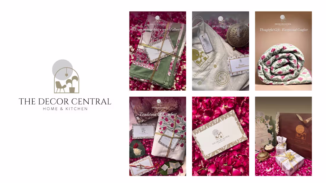 Cover image for Social Media Management for The Decor Central