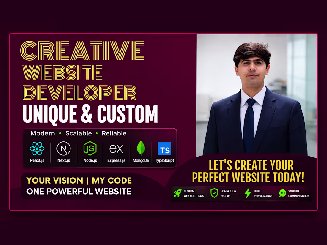 Cover image for Modern Full-Stack Web Development for Your Business
