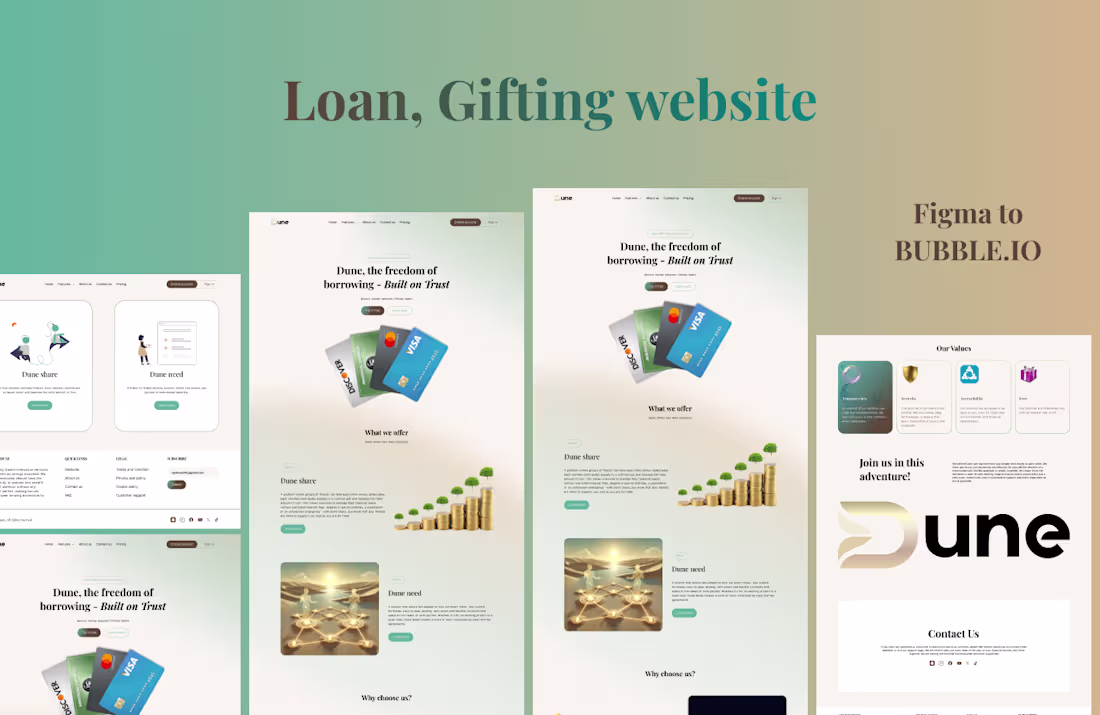 Cover image for Gifting web app, gifting website