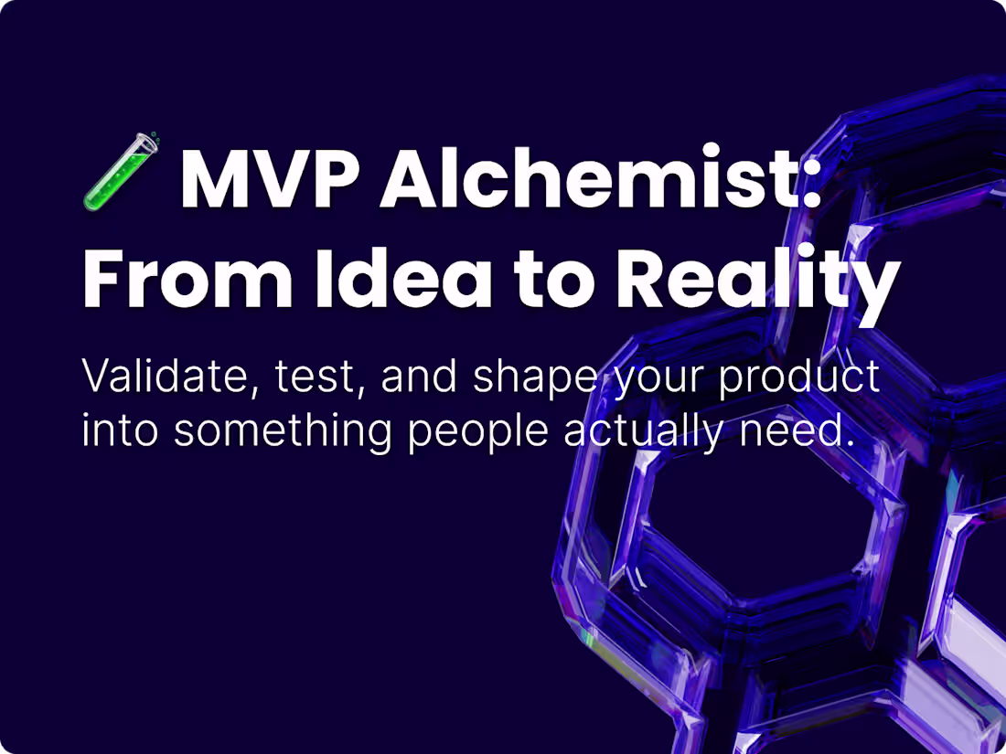 Cover image for MVP Product – From Idea to Reality