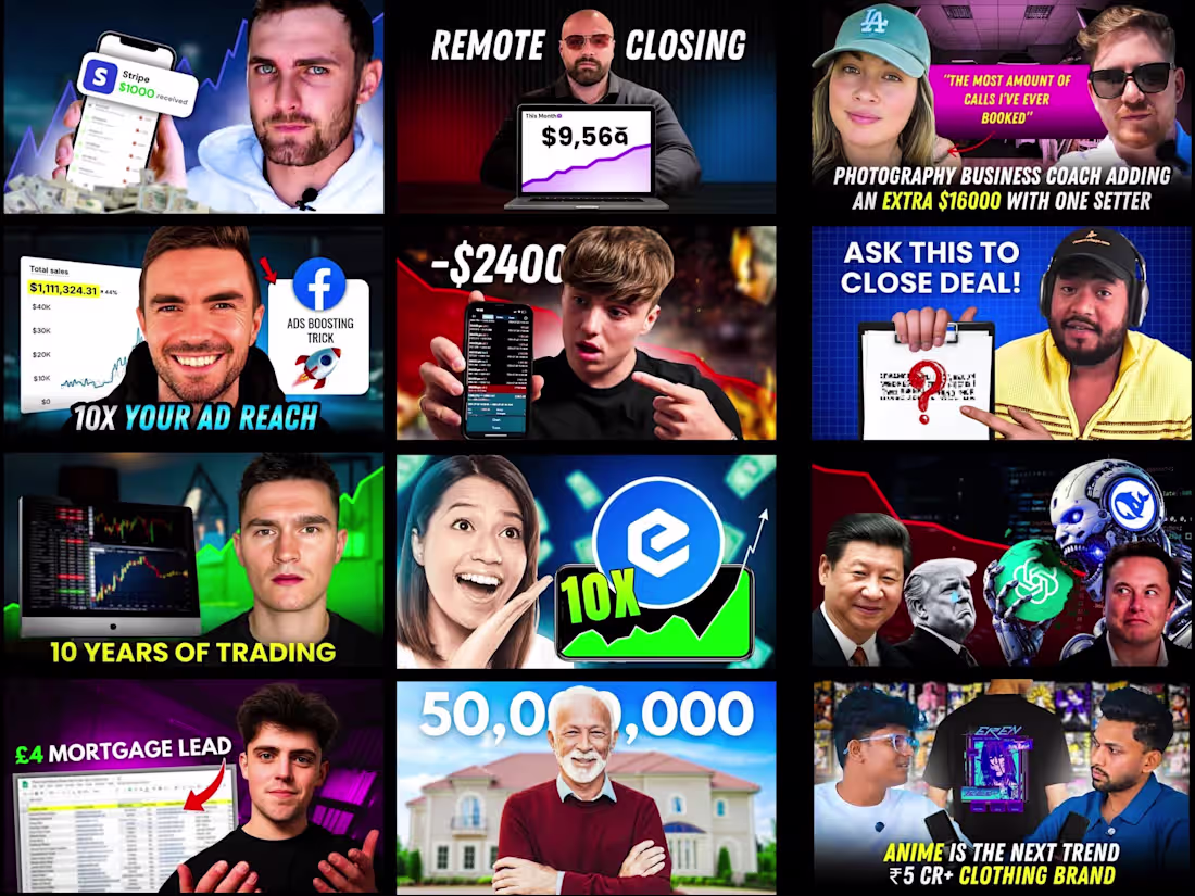 Cover image for HighYouTube Thumbnail Design, 