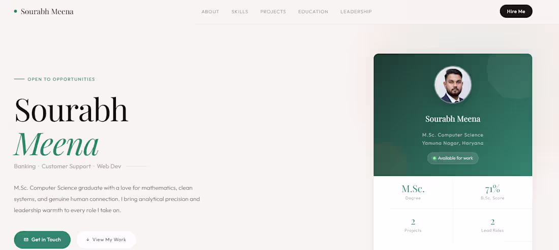 Cover image for create portfolio website for a client