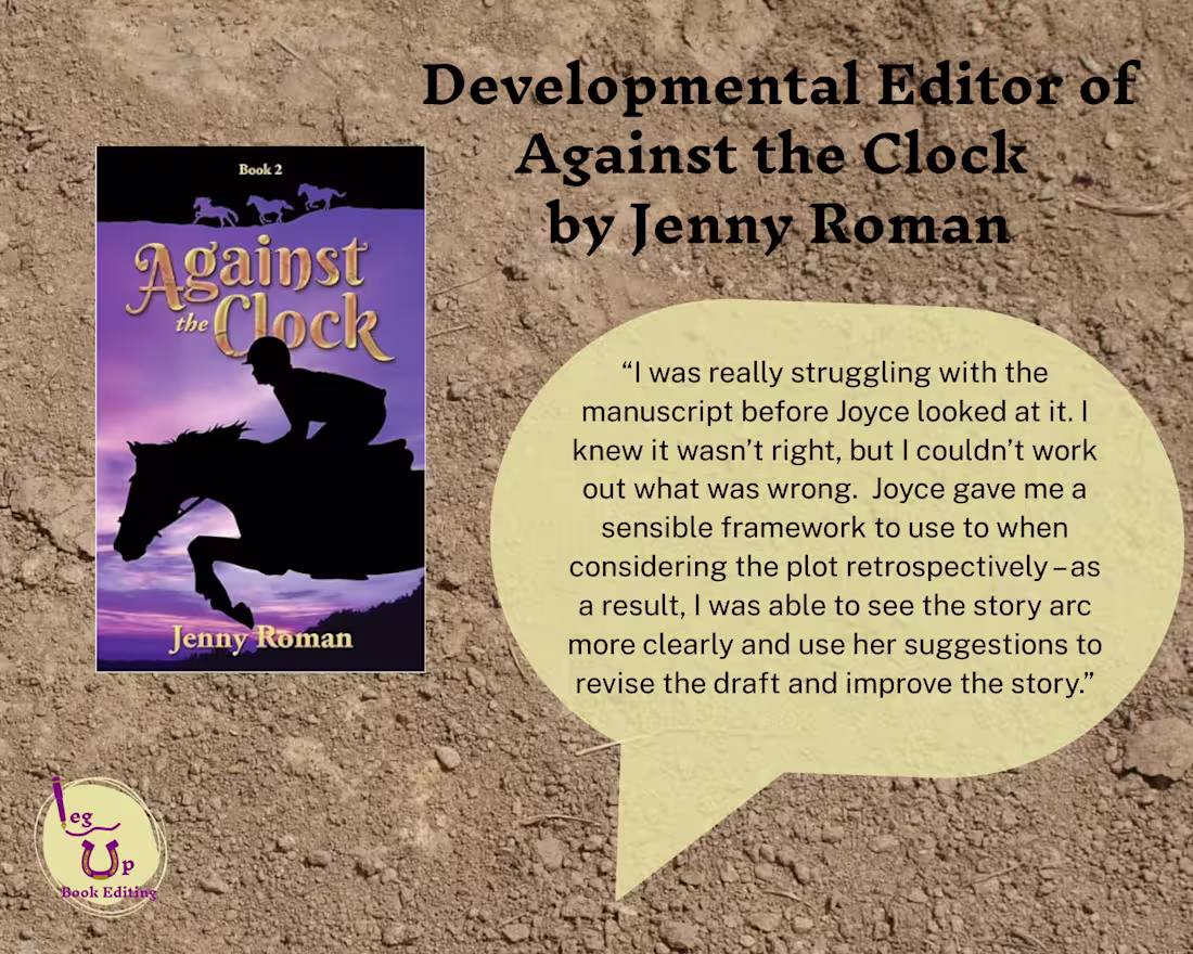 Cover image for Developmental Editing of 'Against the Clock'