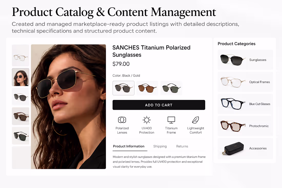 Cover image for Product Catalog & Content Management