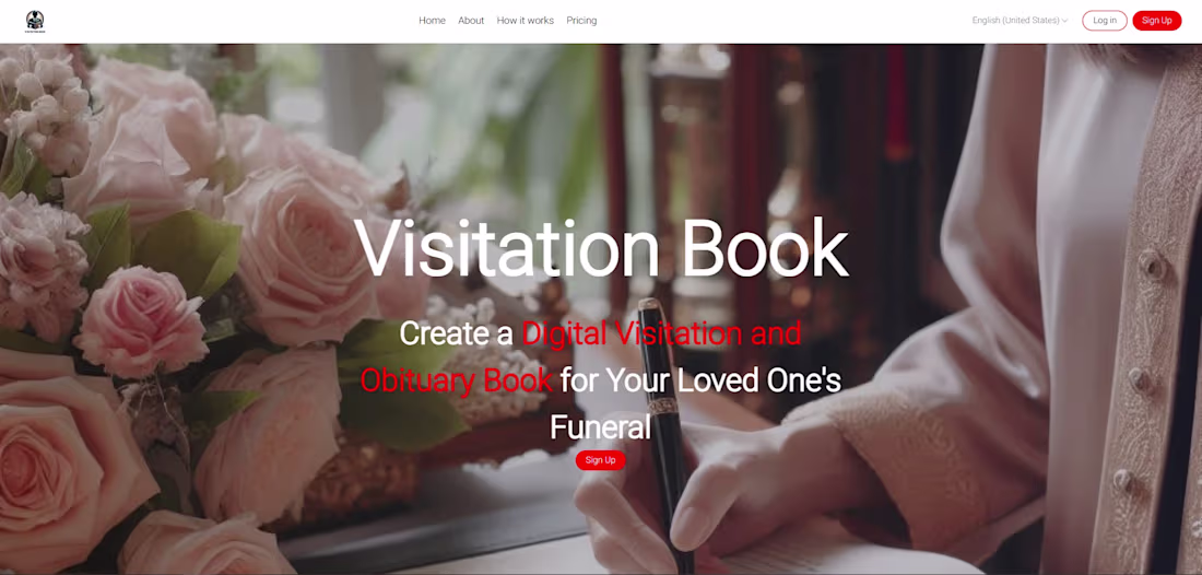 Cover image for Visitation Book

The client wanted to